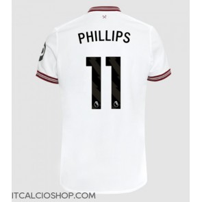 West Ham United Kalvin Phillips #11 Seconda Maglia 2023-24 Manica Corta